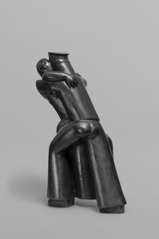 Chana Orloff. Sculpter l’époque. : Photographie Marc Vaux, les Danseurs, (1923, bronze ) Ateliers-musée Chana Orloff, Paris © Chana Orloff, Adagp, Paris 2023 © Marc Vaux D.R